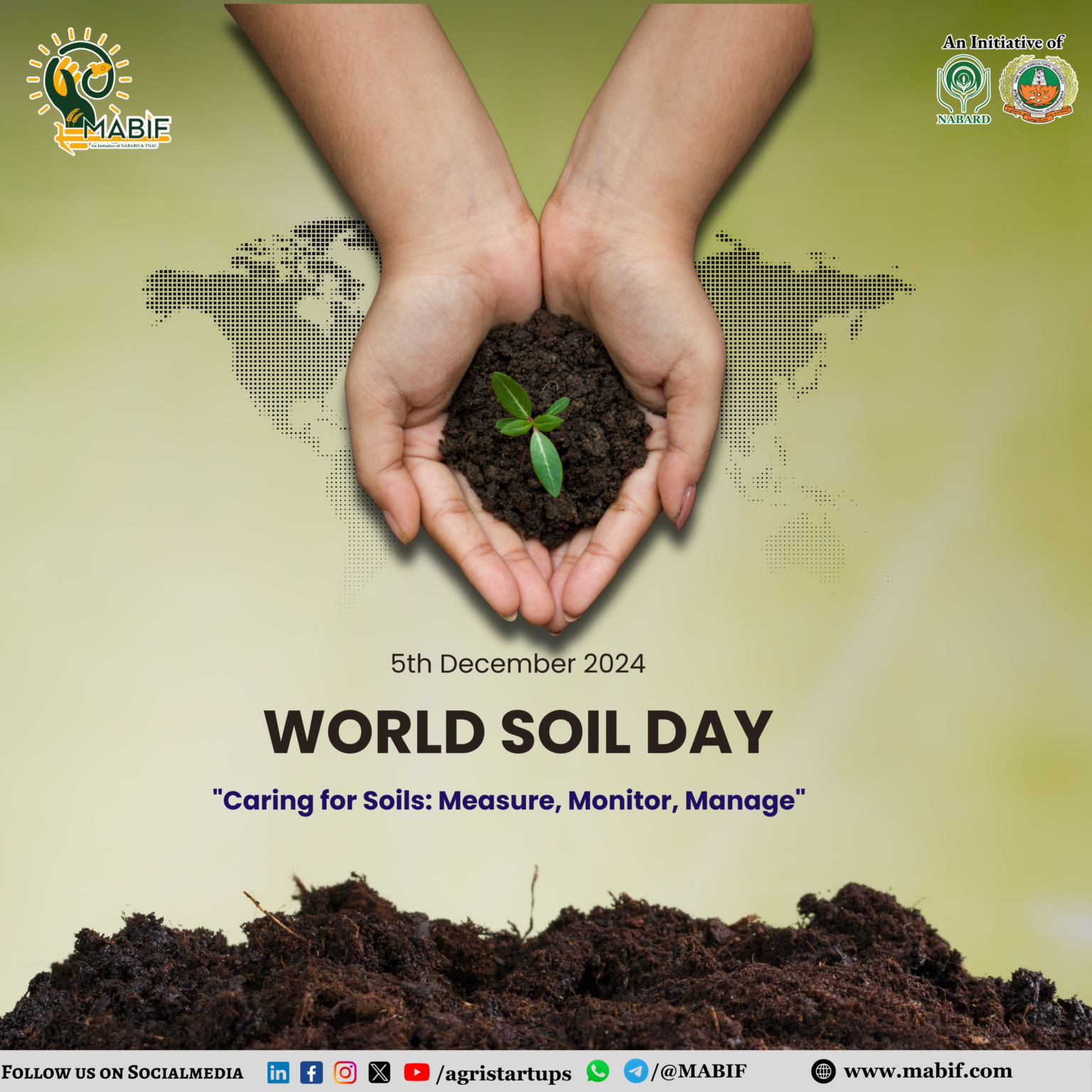 World Soil Day 2024: “Caring for Soils: Measure, Monitor, Manage” – MABIF